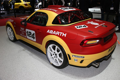 Abarth 124 Spyder and 124 Rally prototype